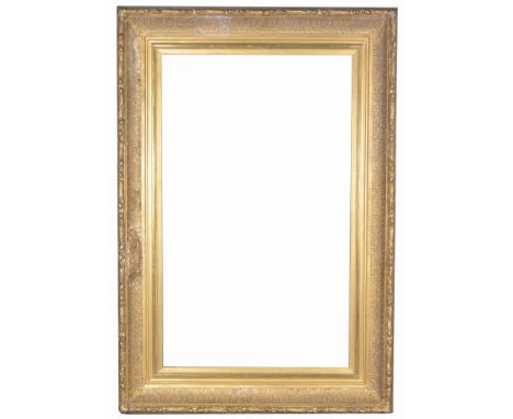 American 1880's Rabbet Size: 36 x 22 in. Overall Framed Size: 45 x 31.5 in. (07-179) (302) Provenance: The historic period fr