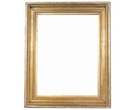 American School Gilt/Wood Frame Rabbet Size: 18 1/8 x 14 5/8 in. Overall Framed Size: 24 x 20 in. (87-374) (301) Provenance: 