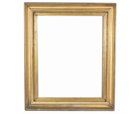 American 1940's Rabbet Size: 24.75 x 20 in. Overall Framed Size: 31 x 26 in. (97-35) (303) Provenance: The historic period fr