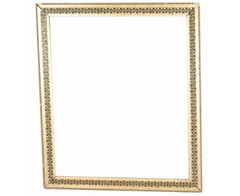 Rabbet Size: 30 x 25 in. Overall Framed Size: 35 x 29 in. (90-140) (322) Provenance: The historic period frame collection of 