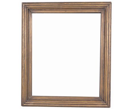 Rabbet Size: 24 x 19 7/8 in. Overall Framed Size: 29 x 25 in. (100) (318) Provenance: The historic period frame collection of