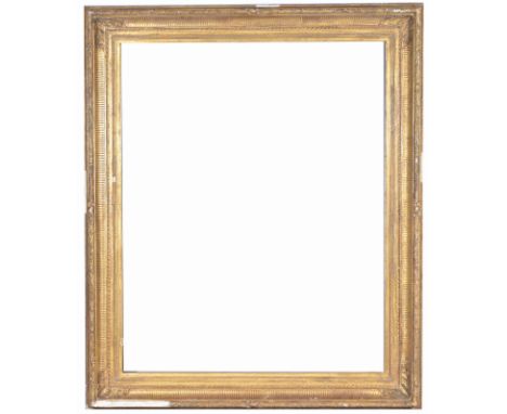 French 19th C. Rabbet Size: 32.25 x 26 in. Overall Framed Size: 38 x 32.5 in. (98-279) (324) Provenance: The historic period 