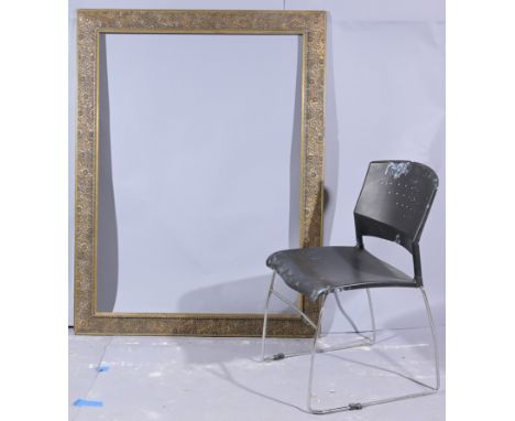 Large American 1875-1895 Frame.  Rabbet Size: 48.25 x 35.25 in. Overall Framed Size: 55.5 x 42.25 in. (92-245) (Med) Provenan