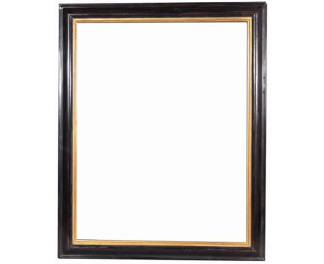 Antique Frame Rabbet Size: 23 x 18 in. Overall Framed Size: 26 x 21 in. (AAF 88-405) (321) Provenance: The historic period fr