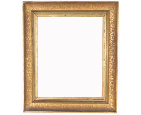 American 1850 Rabbet Size: 13 3/8 x 10.75 in. Overall Framed Size: 17 x 15 in. (85-384) (115) Provenance: The historic period