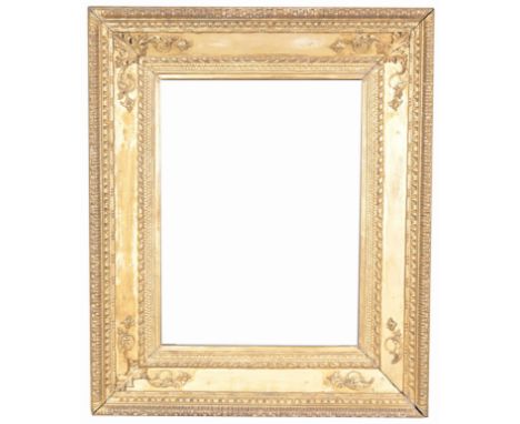 European 19th C. Rabbet Size: 27 1/8 x 22.5 in. Overall Framed Size: 38 x 31 in. (94-89) (304) Provenance: The historic perio