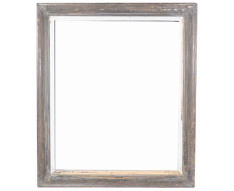 American 1950's frame. Rabbet Size: 30 1/8 x 25 1/8 in. Overall Framed Size: 35.5 x 31.5 in. (97-356) (307) Provenance: The h