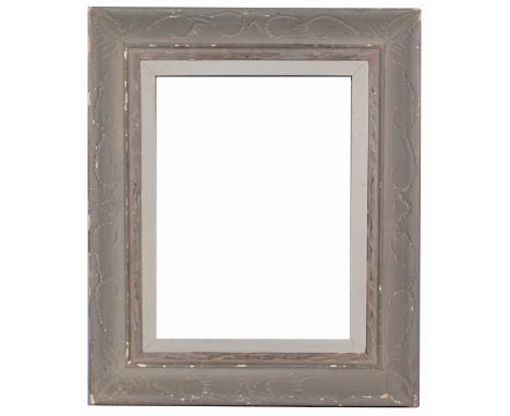 Rabbet Size: 16 1/8 x 12 1/8 in. Overall Framed Size: 24 x 20 in. (02-111) (308) Provenance: The historic period frame collec