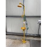Steelpro safety shower and eye wash station