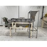 AEG vibratory sifter with infeed hopper Individual Lots: Acceptance of the final highest bid on this