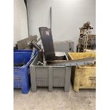 Contents of four bins including machine parts, as lotted A ‘point of work’ risk assessment must be