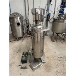 Tiaxing Pharmaceutical Tubular Centrifuge, model GQ105, serial no. 165170301 (2017), 1200l/hr,