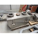 Twp pallets of assorted stainless steel machine parts, as lotted