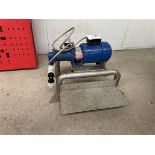Mono E706050M, 3 phase water pump (2012) A ‘point of work’ risk assessment must be completed,