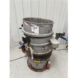 Williams Bouton vibratory sieving machine, model FEWSTERS, serial no. 4262 (2002), approx. dia.