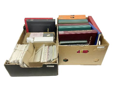 Great British and World Queen Victoria and later stamps, in albums, folders and loose, including various first day covers som