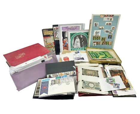Great British and World stamps, including Queen Elizabeth mint stamps with some miniature sheets, first day covers, Commonwea