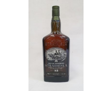 Bottle of Strathisla Pure Highland Malt Scotch Whisky, aged 12 years, 1 litre
