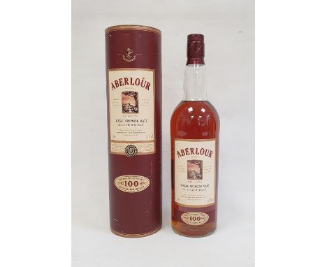 Bottle of Aberlour St. Drostan's Well Single Speyside Malt Scotch Whisky 1 litre
