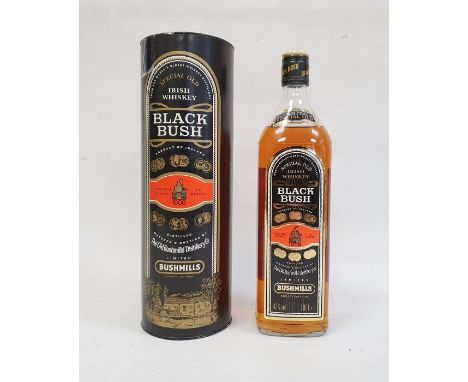 Bottle of Black Bush Special Old Irish Whisky, 1 litre and a bottle of Bells Celebration Scotch Whisky, 6 2/3 fl.oz (2)