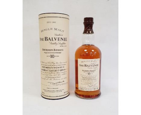 Bottle of The Balvenie Distillery Founder's Reserve Single Malt Scotch Whisky
