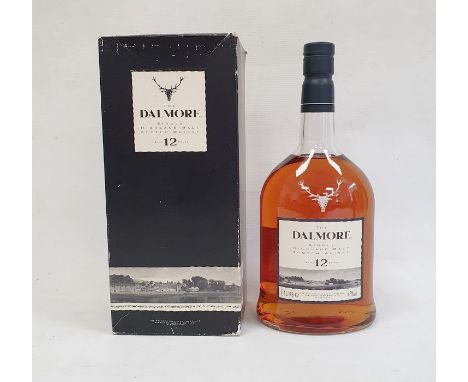 Bottle of The Dalmore Single Highland Malt Scotch Whisky 1 litre