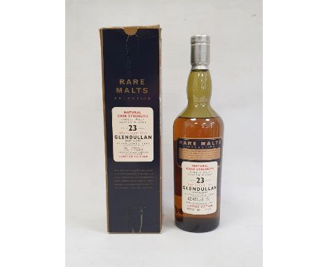 Bottle of Glendullan Distillery Rare Malts Selection natural cask strength single malt Scotch Whisky, limited edition,&nbsp;d