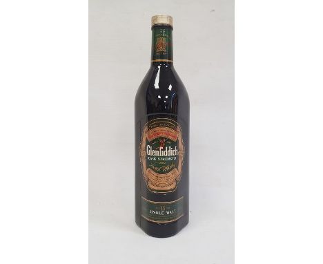 Bottle of Glenfiddich Cask Strength Single Malt Scotch Whisky, aged 15 years, 1 litre