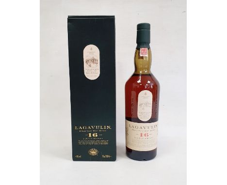 Bottle of Lagavulin Single Islay Malt Scotch Whisky, aged 16 years, 70cl