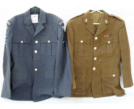 Royal Air Force regiment jacket and Royal Army Education Corps jacket&nbsp;(2)&nbsp;&nbsp;