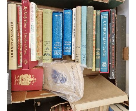Dickens, Charles to include:-"The Cricket on the Hearth", Chapman and Hall 1893 (new edition), red cloth, gilt titles"The Old