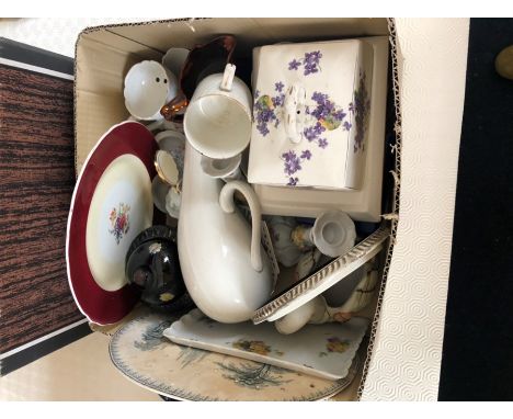  ****** ITEM LOCATION BISHTON HALL**********Quantity of various including Aynesley plate, British Coronation china, Wheeldon 