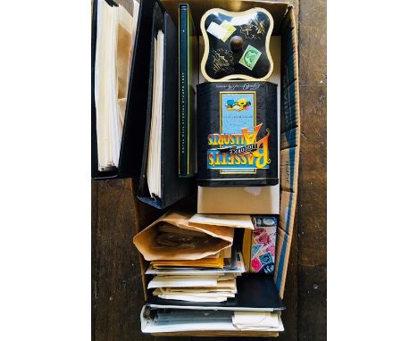****** ITEM LOCATION BISHTON HALL**********Stamps. Collection comprising: a folder of unused 1990s GB commemorative issues; t