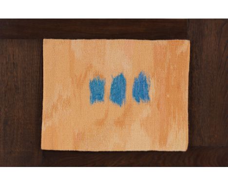 Jacy Wall/Spring North/Summer South/a pair/woven tapestry in wool, linen and silk on cotton warp, 30cm x 43cm CONDITION REPOR