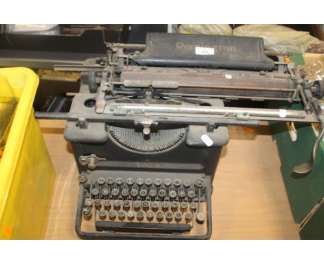 A VINTAGE REMMINGTON TYPEWRITER 