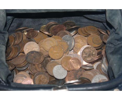 A BAG OF VINTAGE COINS 
