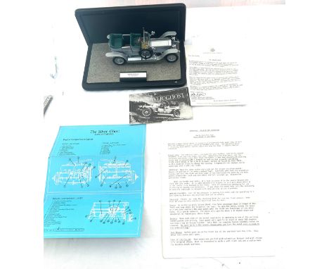Die cast model of rolls royce silver ghost 1907 