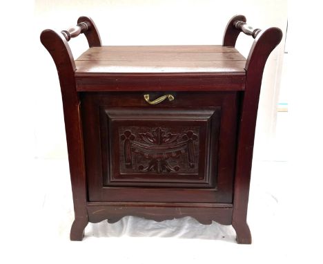 2 Vintage magazine racks largest measures approximately 18 inches by 19 inches 
