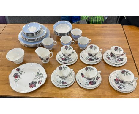 Part Royal doulton and part royal Albert tea service 