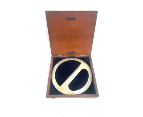 Vintage cased Elliott bros London mathematical instrument 