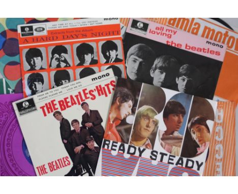 A good collection of 7" 45rpm singles to include: The Show Stoppers "Ain't nothing but a house party" No.3-100; Manfred Mann 