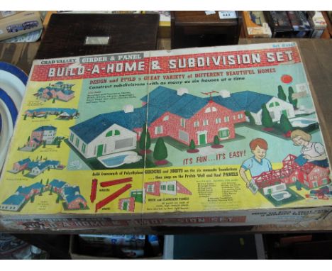 Chad Valley build a home and a sub devision set in original box.