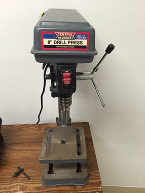 CENTRAL MACHINERY 813B 8'' BENCH TYPE DRILL PRESS, S/N:0948143