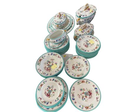 Victorian Royal Worcester dinner service