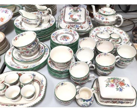 Copeland Spode Chinese Rose tea and dinner ware
