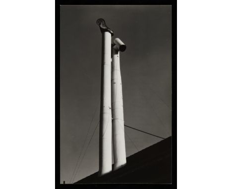 Willard Van Dyke (American, 1906-1986). Gelatin silver print photograph titled "Ventilators," ca. 1932.Provenance: from the E