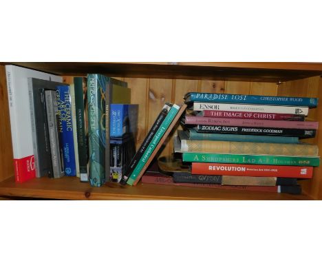Various books relating to art, ceramics, etc., to include Anscombe (Isabel), Arts &amp; Crafts Style, Houghton Revisited, The