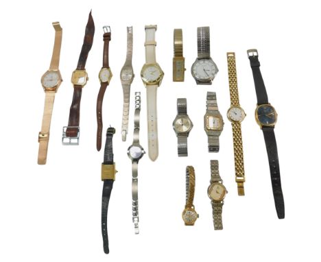 A group of lady's wristwatches, to include Seiko, Accurist, Sekonda, etc.