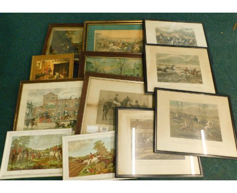 19thC and later prints, hunting
