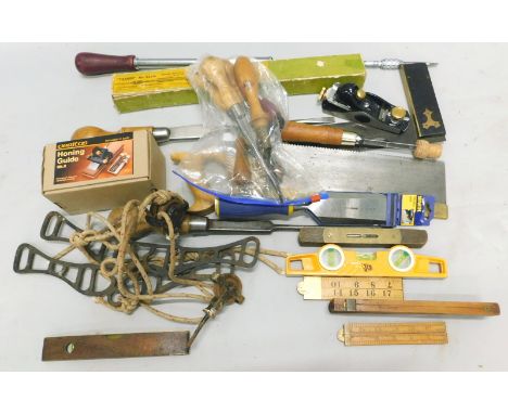 A quantity of wood working and other tools etc.